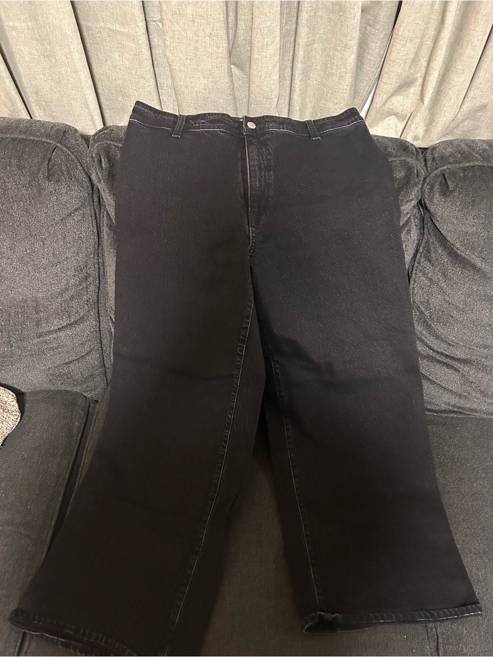 Universal Thread Men's Black Bootcut Jeans
